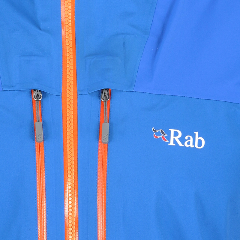 RAB 户外春夏季速干防水透气登山冲锋衣男款 QWE95
