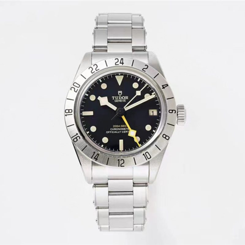 ZF工厂帝舵碧弯GMT，39mm