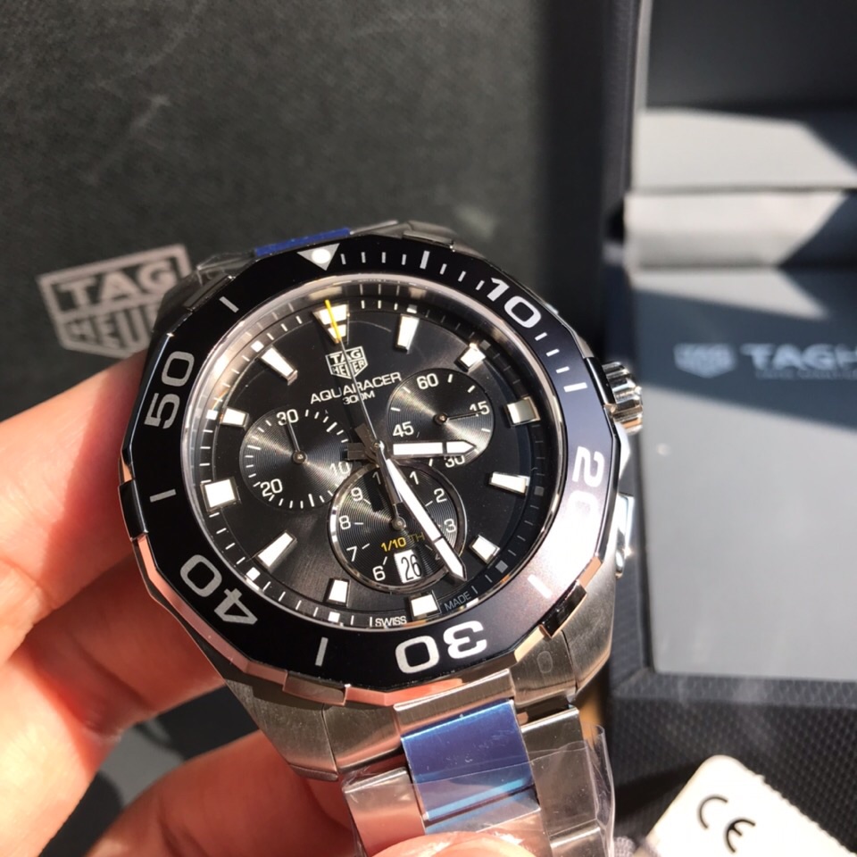 Original Tagheuer,泰格豪雅竞潜系列石英计时表。