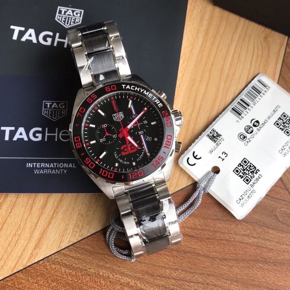 original Tagheuer 泰格豪雅F1系列阿斯顿马丁特别版石英男士腕表