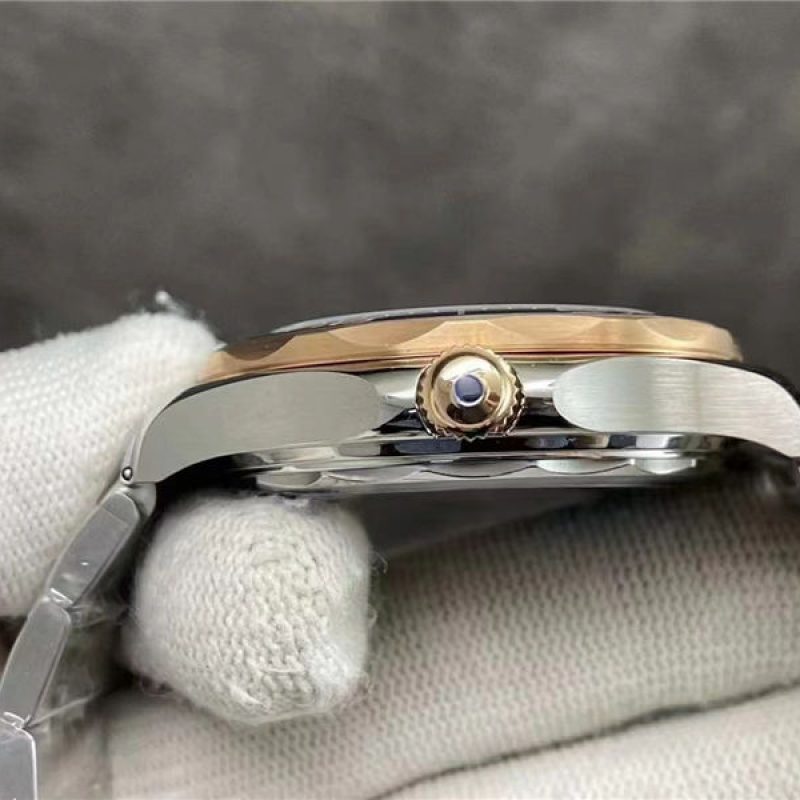 VS海马300间玫瑰金黑面42mm8800机芯