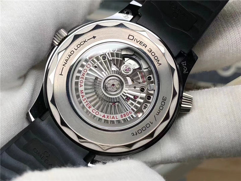 VS工厂海马300无历陶瓷黑面42mm8806机芯