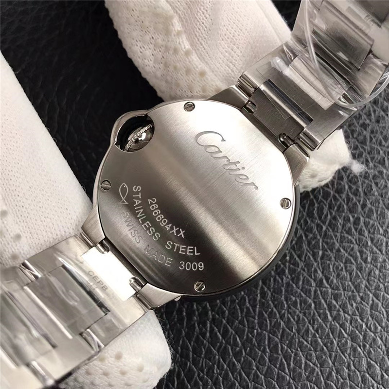 V6工厂卡地亚蓝气球瑞士朗达石英机芯28mm
