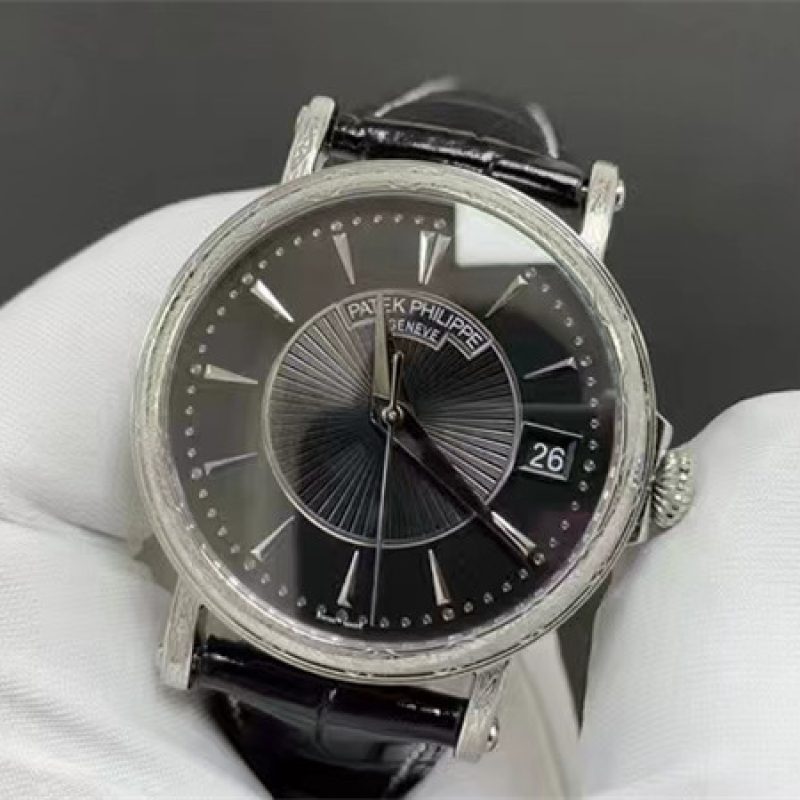 3K工厂百达翡丽古典5153系列黑面Cal.324一体机！