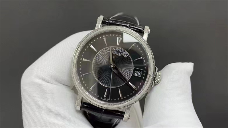 3K工厂百达翡丽古典5153系列黑面Cal.324一体机！
